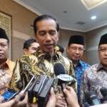 Jokowi saat di kantor PBNU. Foto: kompas.com