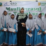 Anggota DPD RI, Lia Istifhama, saat menghadiri 2 Dekade NU Care-Lazisnu di Pondok Pesantren Bismar Al Mustaqim Surabaya. Foto: Ist