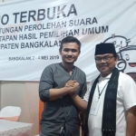 Imron Amin (Saksi Prabowo-Sandi) bersama Abdurrahman (Saksi Jokowi-Ma