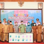 Wali Kota Pasuruan, Saifullah Yusuf, saat menghadiri giat Rembuk Stunting di Gedung Gradika.