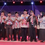 Bupati Malang, Dr. H. Rendra Kresna resmi tutup kegiatan Karang Pamitran Nasional (KPN) tahun 2018.