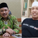 Kolase foto Ketua DPRD Gresik, Much Abdul Qodir, dan Ketua KWG.