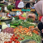 Rata-rata harga sembako di Kota Surabaya hari ini banyak alami perubahan. Foto: Bangsaonline.