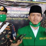 Gus Rizmi Haitami Azizi, Ketua PC GP Ansor Kabupaten Kediri masa khidmat 2019 – 2023. foto: MUJI HARJITA/ BANGSAONLINE