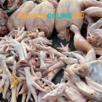 Daging ayam kampung menjadi satu-satunya komoditas pangan yang alami penurunan signifikan di Jatim. Foto: Sulthon/Bangsaonline.