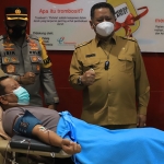 Gerakan Donor Plasma Konvalesen di Kota Surabaya. (foto: ist)