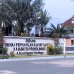 Kantor DPRD Kabupaten Probolinggo.