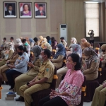 Suasana saat seminar kearsipan yang digelar oleh Pemerintah Kota Batu melalui dinas perpustakaan dan kearsipan.