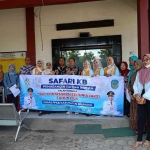Seluruh Tenaga Kesehatan dan Akseptor KB usai acara safari KB. (Ist)
