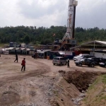 Lokasi ABP-01 di Desa Jamrong yang kini mulai proses eksplorasi. foto: SUWANDI/ BANGSAONLINE