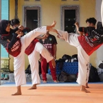 Para Atlet cabor tarung derajat saat berlatih. (Ist)