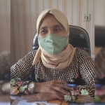 Kabid Jalan Dinas PU Bina Marga Kabupaten Lamongan, Sefriana Mira.