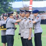 Kapolda Jawa Timur, Irjen Pol. Toni Hermanto, saat melantik Bintara Polri Baru Gelombang II Tahun Anggaran 2022, di Sekolah Polisi Negara (SPN) Mojokerto, Rabu (21/12/2022).