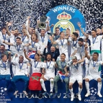 Real Madrid ketika memenangi Liga Champions pada musim 2021-2022.
