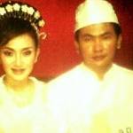 Cita Citata saat jadi pengantin bersama Galih Purnama alias Ijonk. Foto: okezone