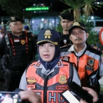 Kepala Bidang Lalu Lintas Dishub Jember, Dian Eka Tauristiana, saat memberi keterangan ke awak media.