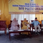 Bupati Karna dan Wabup Khoirani hadir pada halalbihalal dan rakor pemenangan pilkada DPD Golkar Situbondo.