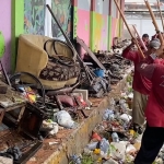 Kursi yang membuat dua pompa air di Rumah Pompa Kalisari jebol dan tidak berfungsi maksimal. Foto: Hms