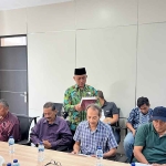 Kegiatan pengambilan sumpah sertifikat yang hilang di Kantah Pasuruan. (Ist)