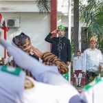 Wakil Wali Kota Pasuruan, Adi Wibowo, saat memimpin upacara Hardiknas 2024.