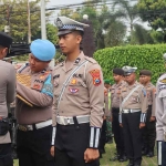 Apel Operasi Patuh Semeru 2025 di Mapolres Blitar.