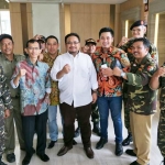 Gus Abid Umar bersama Ketua Umum GP Ansor, Gus Yaqut.