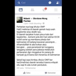Postingan akun milik Ndawir yang menginformasikan adanya begal di jalur Pacitan-Ponorogo. 