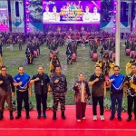 Sekdaprov Adhy Karyono (tiga dari kanan) saat penutupan STCC. (Ist)
