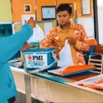 ODO yang mengambil darah di PMI Lamongan.