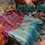Lokasi penemuan korban pembunuhan di saluran air. Foto: MUTAMMIM/BANGSAONLINE