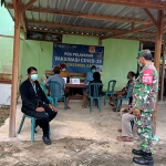 Program vaksinasi yang berlangsung di Puskesmas Gaji, Kecamatan Kerek, Kabupaten Tuban. (foto: ist)