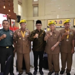 Wali Kota Batu saat menghadiri peringatan Hari Veteran Nasional 2025.