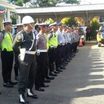 Apel gelar operasi gabungan di terminal bus Pacitan.