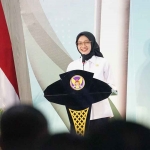 Wali Kota Kediri saat memberi sambutan.