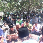 Pemakaman Alm. Sukarno, mantan Kabag BLP Pemkab Pasuruan.