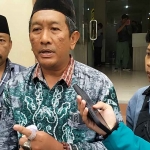 Ketua Umum LPAPR saat berada di Mapolres Pasuruan untuk melaporkan dugaan pencemaran nama baik yang dilakukan salah satu media online.