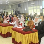 Wali Kota Probolinggo Habib Hadi Zainal Abidin memberikan motivasi terhadap ratusan PNS yang hendak purnatugas. Giat itu dilakukan di Gedung Puri Manggala Bhakti, Pemkot Probolinggo, Rabu (24/3/2021). (foto: ist)