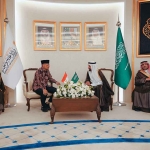 Menteri Haji dan Umrah RI, Mochamad Irfan Yusuf, dalam forum Saudi–Indonesian Umrah Co.Exchange di Makkah (16/2/2026). Foto: Dok. Kemenhaj.