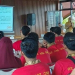 Kegiatan sosialisasi, salah satu cara Dinkes Kota Batu mencegah penyakit yang marak di musim hujan.