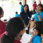 Beginilah suasana salah satu sesi pertemuan keluarga di program intervensi ketahanan keluarga.