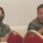 Ketua Komisi Pacu PP Pordasi, Samwil, saat konferensi pers. Foto: Ist