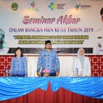 Plt. Wali Kota Pasuruan Raharto Teno Prasetyo, S.T, bersama Plt. Kepala Dinas Kesehatan Kota Pasuruan dr. Shierly Marlena. foto: ARDIANZAH/ BANGSAONLINE