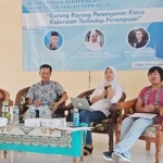 Seminar dalam rangka memperingati 16 HKTP dan harlah Kopri PMII ke-52 di aula Universitas Sunang Bonang (Unang) Tuban, Minggu (8/12).