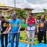 Sidak atau inspeksi mendadak yang dilakukan ke salah satu SPBU di Kabupaten Blitar. Foto: AKINA NUR ALANA/BANGSAONLINE