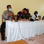 Rapat lintas sektoral di Kecamatan Arosbaya, Bangkalan.