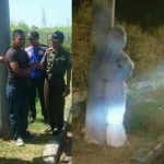 Kapolsek Rungkut Surabaya merespon isu pocong yang meresahkan warga Wonorejo.