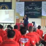 Mahasiswa Poltekkes Kemenkes Surabaya saat penyuluhan kepada WBP