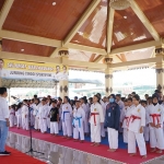 Wabup Gus Barra membuka Open Turnamen dan Festival Karate Gus Barra Cup Tahun 2023.