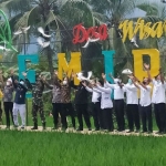 Peresmian Desa Wisata Dewi Kemiri oleh Bupati Jember Hendy Siswanto ditandai pelepasan burung merpati, Rabu (31/3/2021) sore.