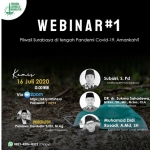 Pelaksanaan webinar Forkom Jurnalis Nahdliyin dengan tema Pilwali Surabaya Di Tengah Pandemi Covid-19. Amankah?